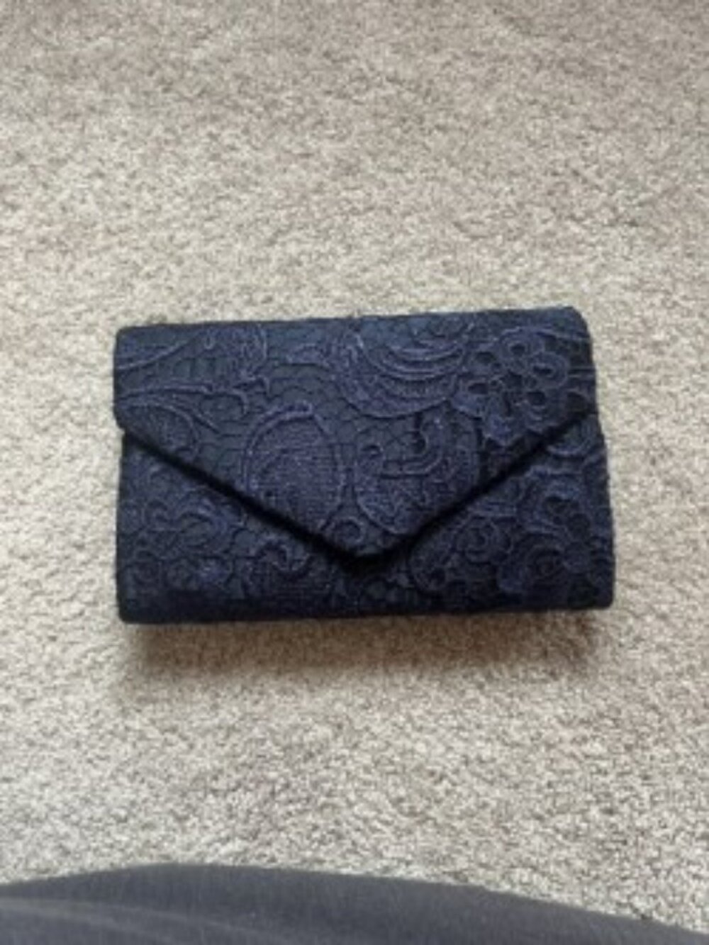 Like New Navy Blue Evening Purse - Picture 4 of 5